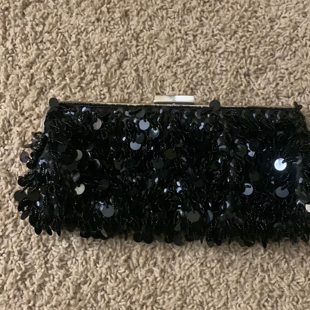 BCBG black clutch